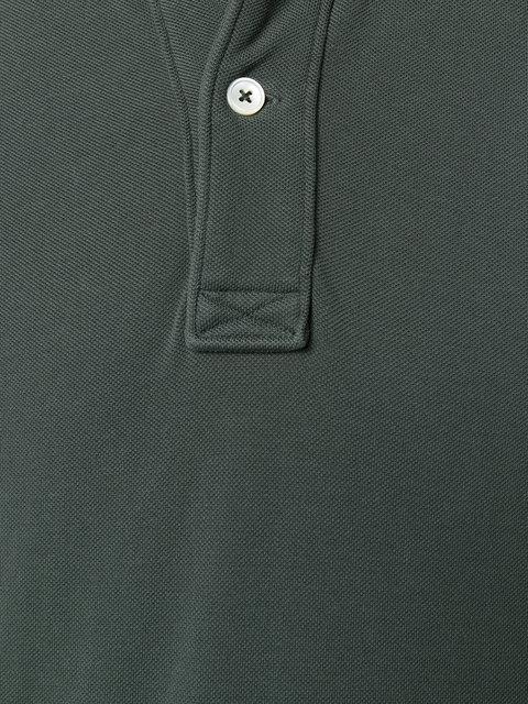 Eleventy Classic Long Sleeve Polo Shirt | ModeSens