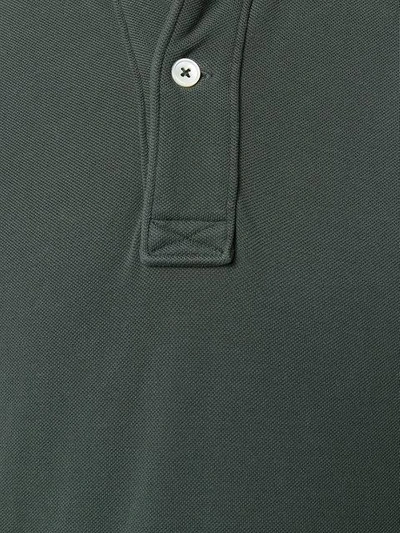 Eleventy Classic Long Sleeve Polo Shirt | ModeSens