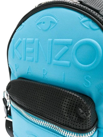 Shop Kenzo Embossed Eye Backpack