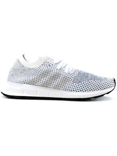 Shop Adidas Originals Swift Run Primeknit Sneakers In White