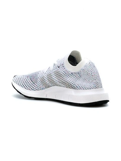 Shop Adidas Originals Swift Run Primeknit Sneakers In White