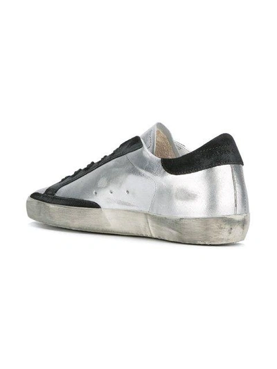 Shop Golden Goose Superstar Metallic Sneakers