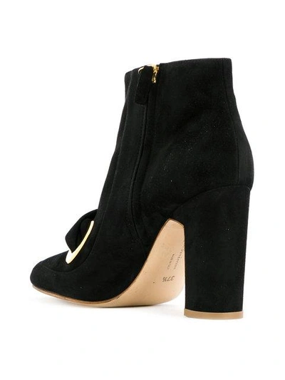 Shop Rupert Sanderson Parilla Ring-detail Ankle Boots In Black