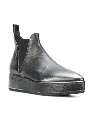 Shop Marsèll Flatform Chelsea Boots - Black