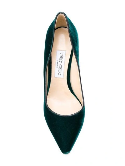 Shop Jimmy Choo Romy Pumps - Green