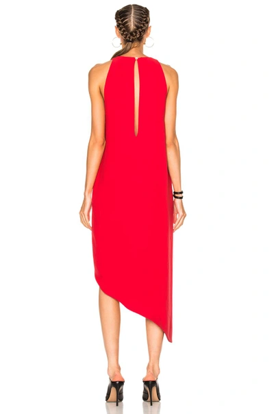 Shop Iro Hamlin Dress In Hamlin In Red