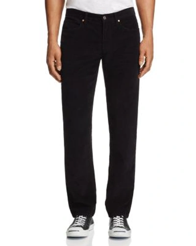 Joe's Jeans Corduroy Five-pocket Slim Fit Trousers - 100% Exclusive In Black