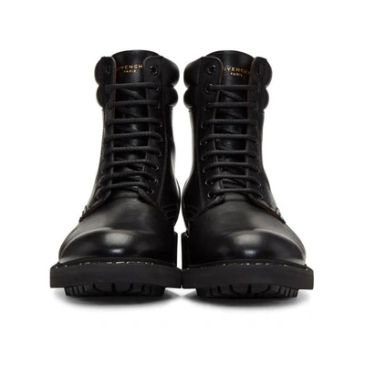 Shop Givenchy Black Tank Boots