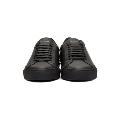 Shop Givenchy Black Urban Knots Sneakers In 001 Black