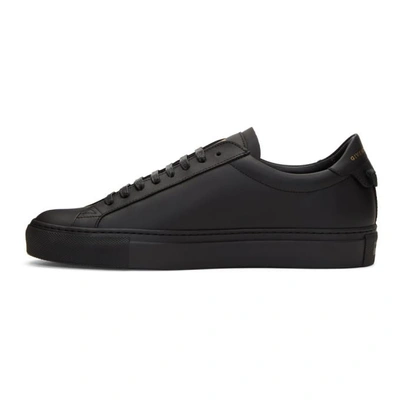 Shop Givenchy Black Urban Knots Sneakers In 001 Black