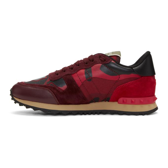 red camo trainers