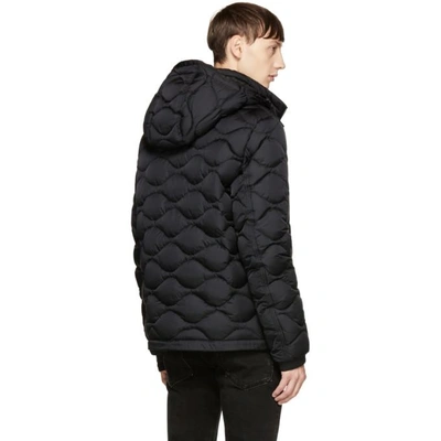 Moncler Black Down Morandieres Jacket | ModeSens