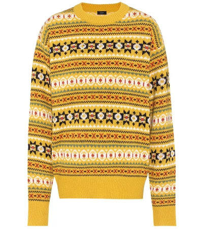 Joseph Wool Sweater In Yellow