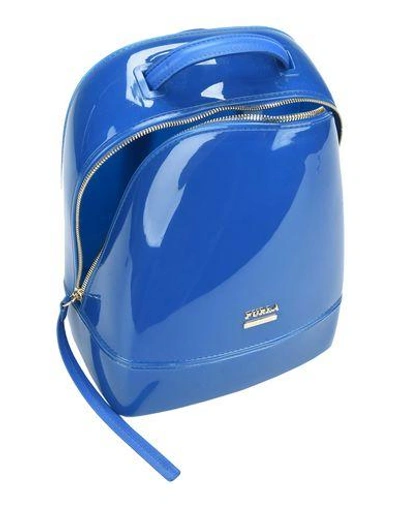 Shop Furla Backpacks & Fanny Packs In Blue