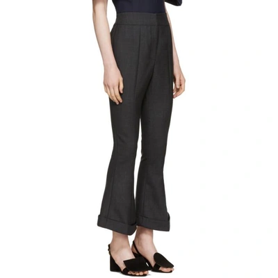 JACQUEMUS GREY LE PANTALON NINO TROUSERS