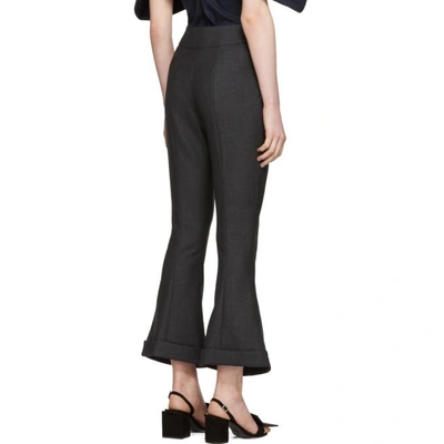 JACQUEMUS GREY LE PANTALON NINO TROUSERS