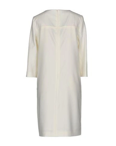 Shop Escada Short Dress In White