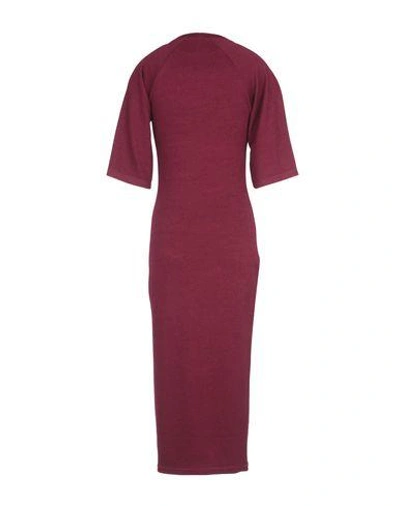 Shop The Fifth Label 3/4 Length Dress In Maroon