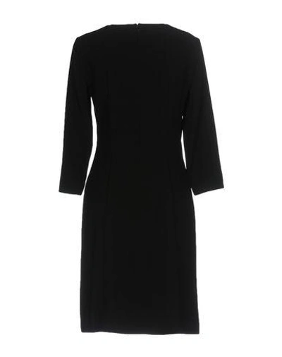 Shop Dkny Short Dresses In Black