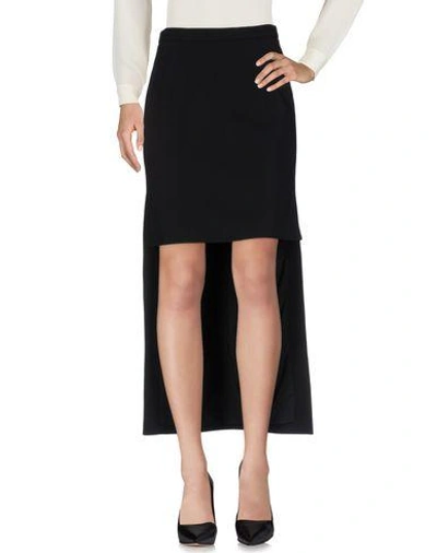 Shop Preen By Thornton Bregazzi Knee Length Skirt In Black