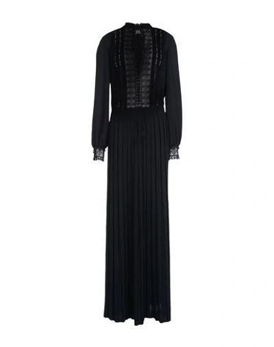Shop Veronique Branquinho Long Dresses In Black