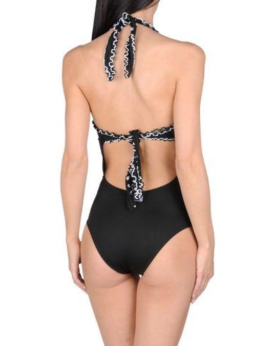 Shop Vilebrequin One-piece Swimsuits In Black