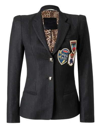 Shop Philipp Plein Blazer "ljan Cut"