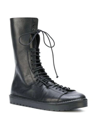 Shop Marsèll Lace-up Boots - Black