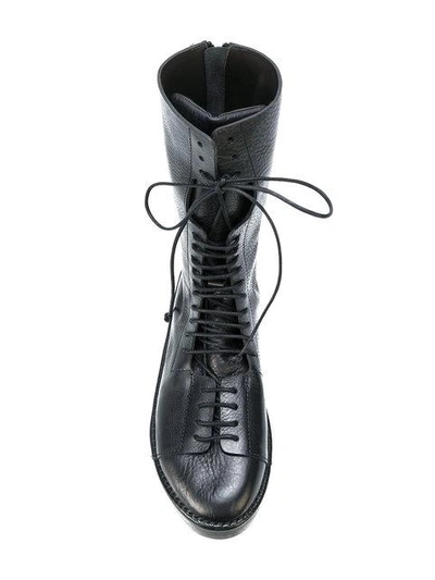 Shop Marsèll Lace-up Boots - Black