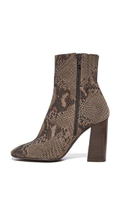 Shop Free People Nolita Ankle Boots In Taupe