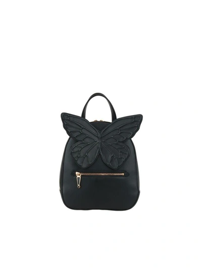 Shop Sophia Webster Butterfly Kiko Backpack In Black