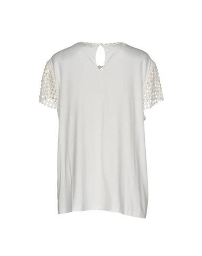 Shop Diane Von Furstenberg T-shirt In White