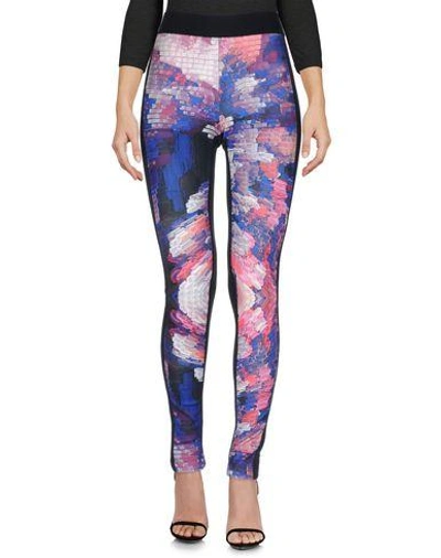 Shop Pinko Leggings In Purple