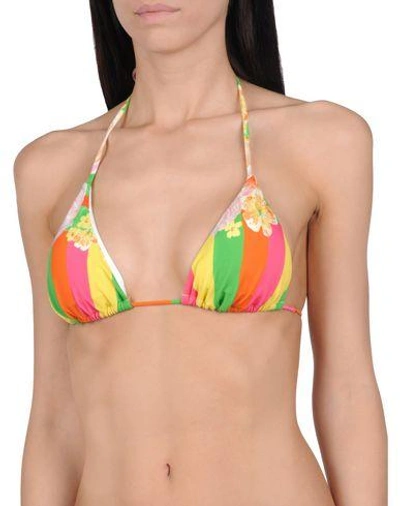 Shop Versace Bikini In Orange