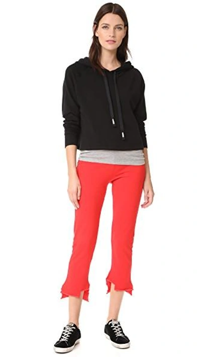 Shop Lanston High Low Pants In Flame