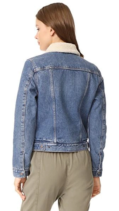 Levi's original sherpa top trucker jacket extremely lovable