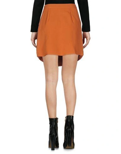 Shop The Fifth Label Mini Skirt In Rust