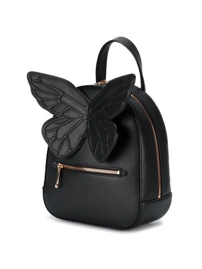Shop Sophia Webster Kiko Butterfly Backpack - Black