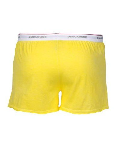 Shop Dsquared2 Boxershort In Yellow