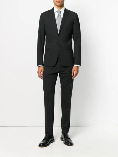 Shop Dsquared2 Slim Fit Suit In Black
