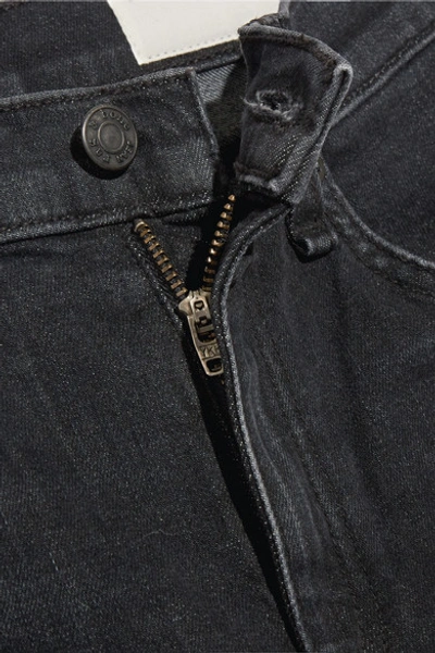 Shop Rag & Bone Hana Cropped Frayed High-rise Bootcut Jeans
