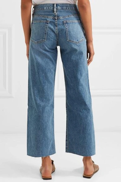 Shop Simon Miller W006 Marlo High-rise Wide-leg Jeans