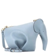 Loewe Elephant Blue Leather Cross-body Bag