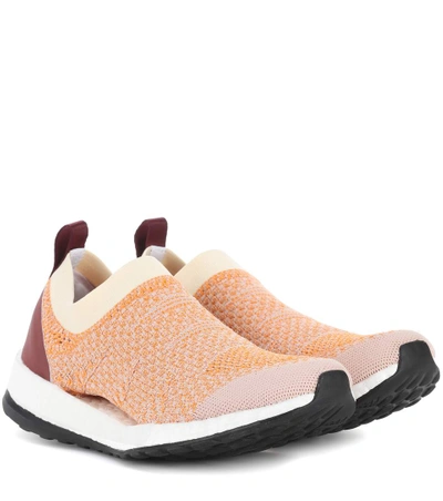 Shop Adidas By Stella Mccartney Pure Boost Sneakers In Pearl Rose