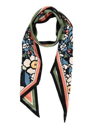 Shop Dsquared2 Scarves In Military Green