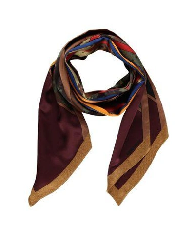 Shop Dsquared2 Scarves In Maroon