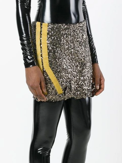 Shop A.f.vandevorst Glitter Mini Skirt