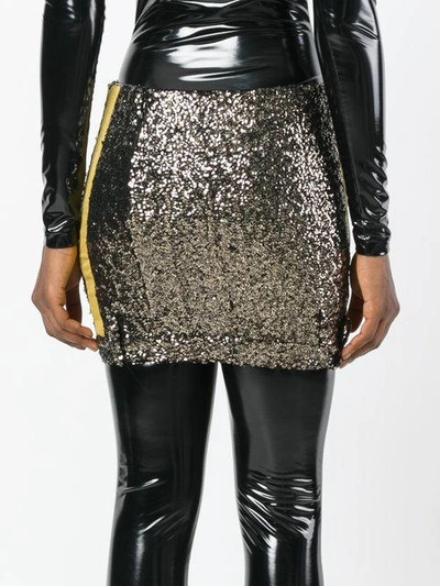 Shop A.f.vandevorst Glitter Mini Skirt