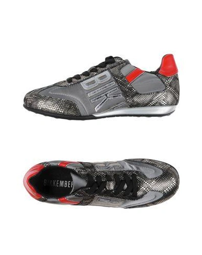 Shop Bikkembergs Sneakers In Grey