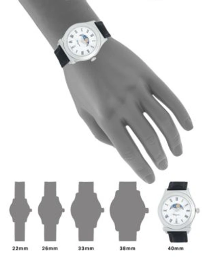 Shop Ferragamo Quartz Stainless Steel 40mm Watch In Silver